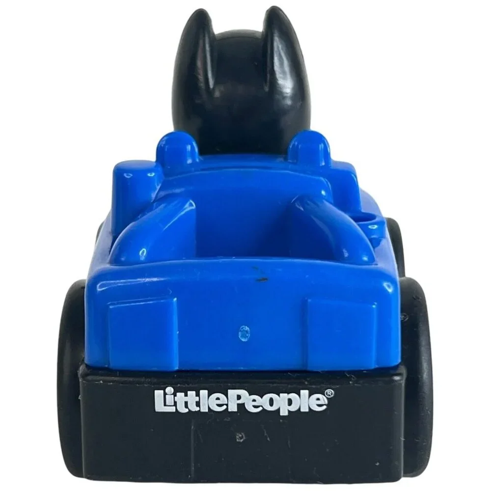 Fisher‎ Price Little People Wheelies Batman & Green Lantern Figures DC Vehicles